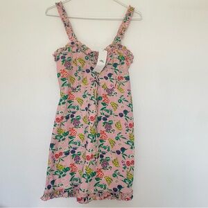 Urban outfitters robin lace up mini dress